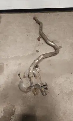 Maserati Levante Muffler/silencer 670039691