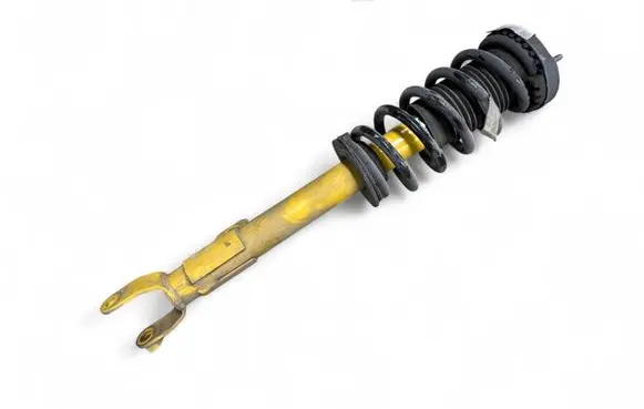 Front shock absorber with coil spring