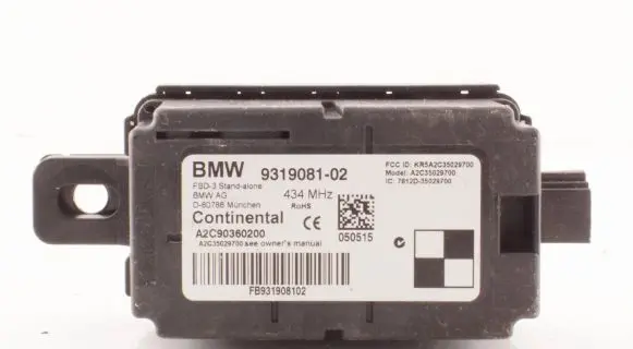 BMW X6 F16 Aerial antenna amplifier 9319081 A2C90360200