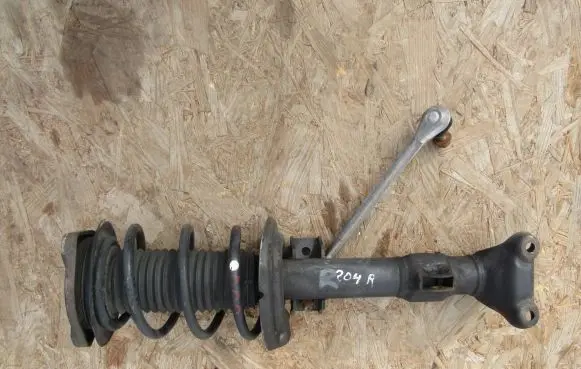 Mercedes-Benz C W204 Front shock absorber with coil spring A2043202166