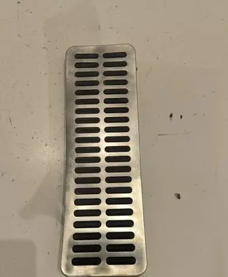 Volkswagen Phaeton Foot rest pad/dead pedal 3D1864777A