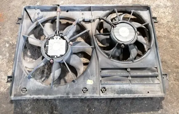 Volkswagen Golf VI Fan set 1K0121207AA 1K0121205G