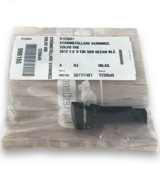 Volvo V60 Tailgate/trunk/boot open switch 9123681ddc