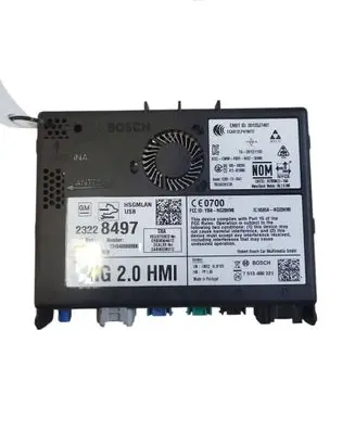 Opel Insignia A GPS navigation control unit/module 2012DJ7497 0289136541 7513400221