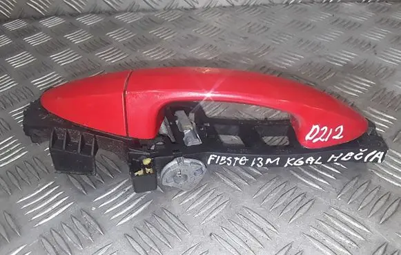 Rear door exterior handle
