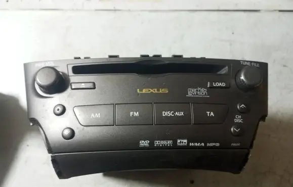 Lexus IS 220D-250-350 Radio/CD/DVD/GPS head unit 86120534203 ELPK002155EW FXMG9857D