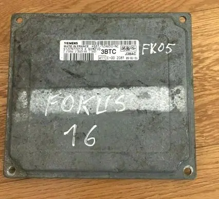 Ford Focus Engine ECU kit and lock set 4S6112A650NC 3BTC S120977013E