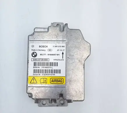 BMW 3 E90 E91 Airbag control unit/module 9166057 65779166057 0285010066