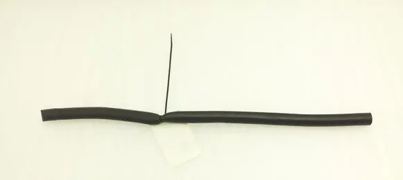Rubber seal rear door