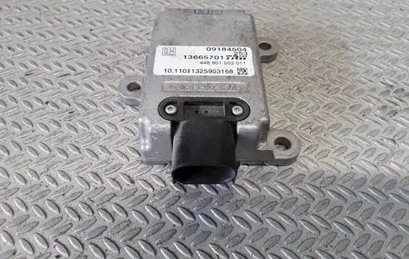 Opel Vectra C ESP acceleration yaw rate sensor 09184504