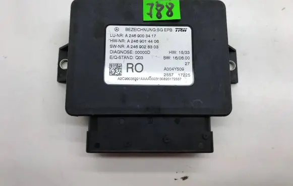 Mercedes-Benz B W246 W242 Brake system control unit/module A2469003417 A2469028303 A2469014406