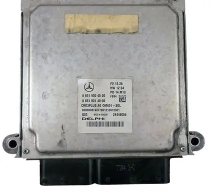 Mercedes-Benz C W205 Engine control unit/module A6519004500 A6519014000