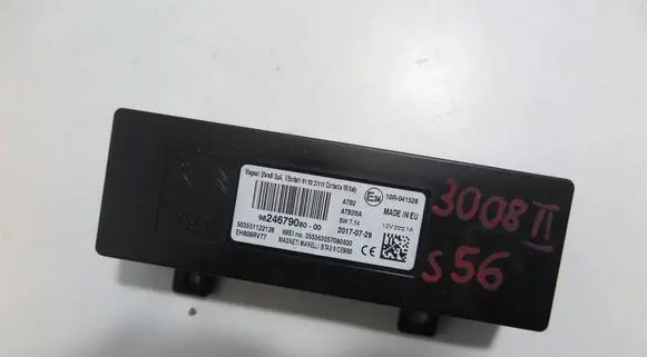 Peugeot 3008 II Bluetooth control unit module 9824679080