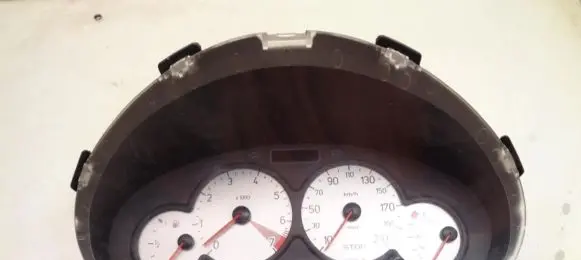 Peugeot 206 Speedometer (instrument cluster) 9656696380
