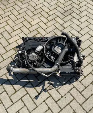 Audi Q7 4L Electric radiator cooling fan 7L0121203G 4L0260401A 7L6121263B