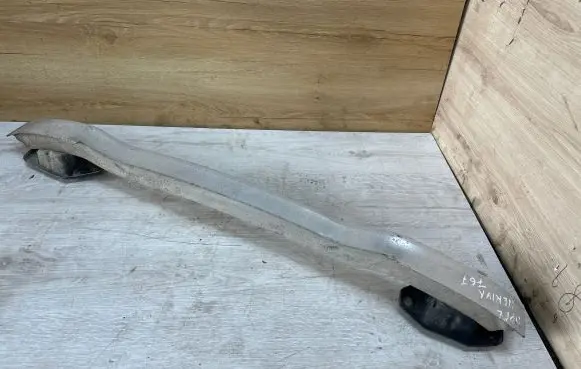 Rear bumper support beam