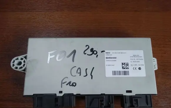 BMW 7 F01 F02 F03 F04 Trunk lid opening control unit 9318365