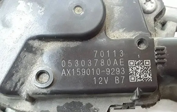 Dodge Caliber Front wiper linkage and motor AX1590109293 05303780AE 70113