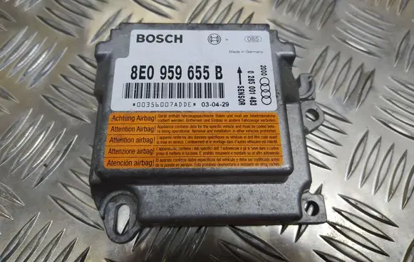 Audi A4 S4 B6 8E 8H Airbag control unit/module 0285001483 8E0959655B