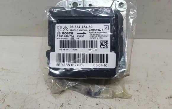 Peugeot 5008 Airbag control unit/module 9666775480 0285010704 YBSN0174955