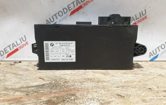 BMW 5 E60 E61 CAS control unit/module 9147216 61359147216