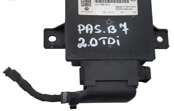Volkswagen PASSAT B7 Power management control unit 3AA919041 0317881910 8ES01045240