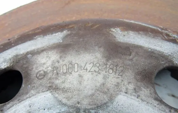 Mercedes-Benz C W205 Rear brake disc