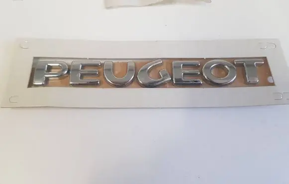 Peugeot 207 Rear door emblem/model letters 8665PW B665RR