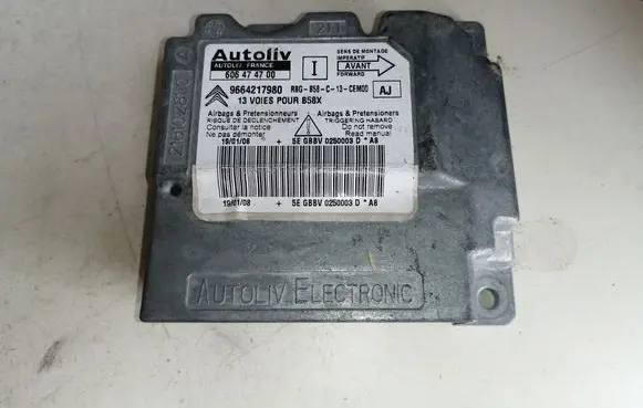 Citroen C4 Grand Picasso Airbag control unit/module 9664217980
