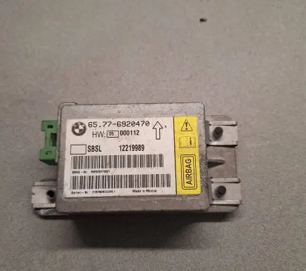 BMW 7 E65 E66 Airbag control unit/module 65776920470 12219989 6920470