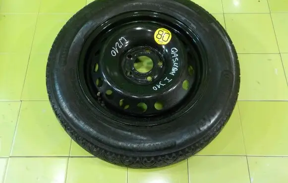 Nissan Qashqai+2 R16 spare wheel 