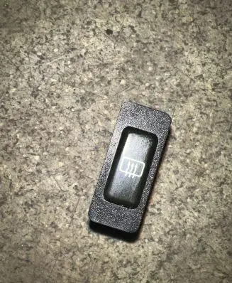 BMW 5 E34 Windscreen/window heater switch 1384480 03840800 6131