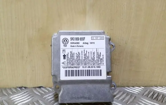 Volkswagen Golf Plus Airbag control unit/module 5K0959655F 5WK44300
