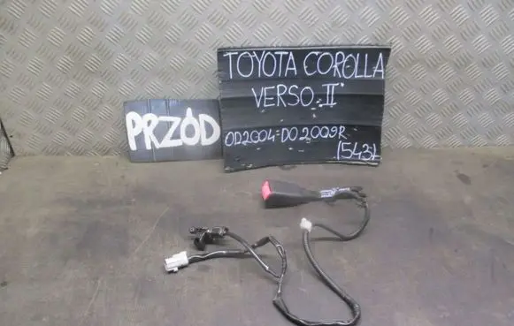 Toyota Corolla Verso AR10 Seat belt trim 