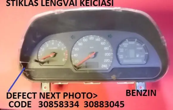 Volvo S40, V40 Speedometer (instrument cluster) 30858334 30883045