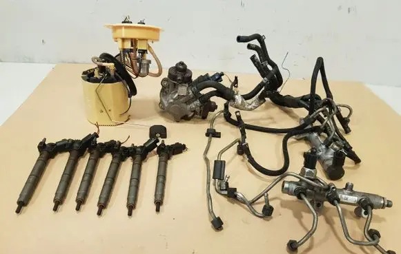 Audi A6 C7 Fuel injection system set 059130755BG 0445010642 4G0919050