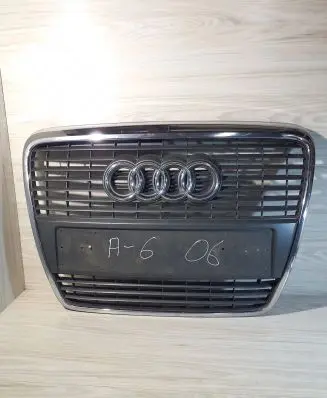 Audi A6 S6 C6 4F Front bumper upper radiator grill 4F0853651 DN13677