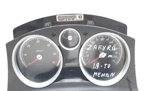 Opel Zafira B Speedometer (instrument cluster) 13216676