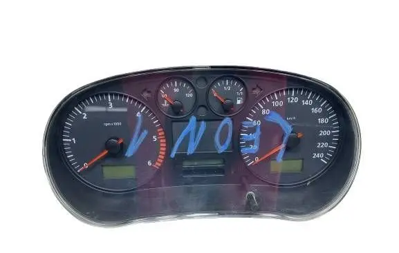 Seat Leon (1M) Speedometer (instrument cluster) 1M0920821B-KASACJ 1M0920821B