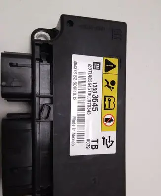 Opel Insignia A Airbag control unit/module GM13503645