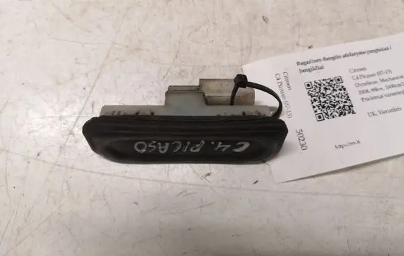 Citroen C4 I Picasso Tailgate opening switch 