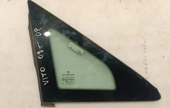 Mercedes-Benz Vito Viano W639 Front triangle window/glass DOT211M75AS2 E000191 43R000016
