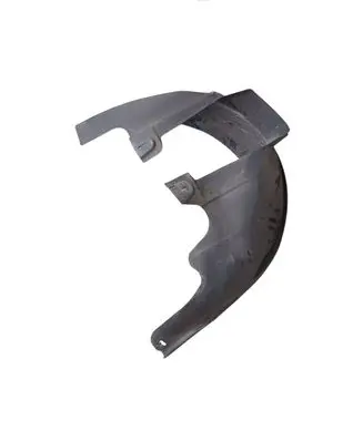 Rear arch fender liner splash guards