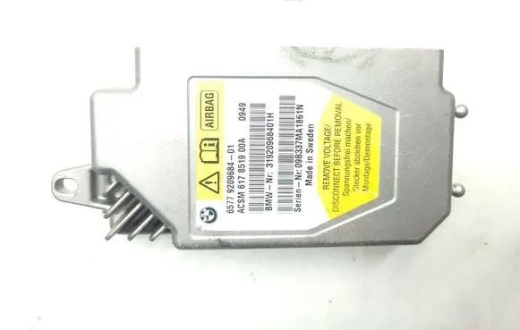 BMW 5 GT F07 Airbag control unit/module 9209684