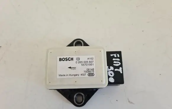 Fiat 500 ESP acceleration yaw rate sensor 0265005607 55701951