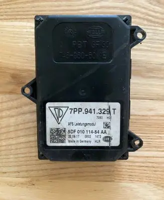 Porsche Macan (95B) Headlight ballast module Xenon 7PP941329T 74696060AE 5DF01011454