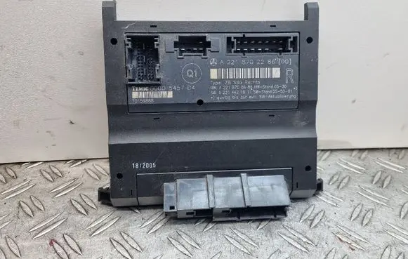 Mercedes-Benz S W221 Seat control module A2218702286
