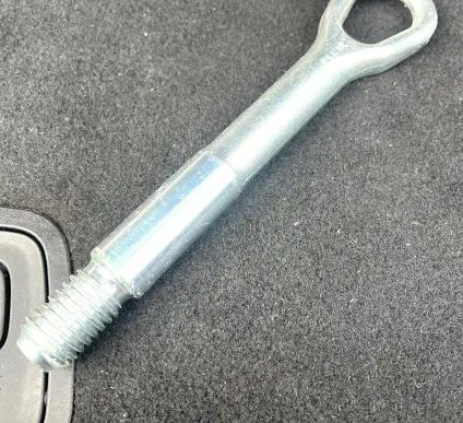 Towing hook eye