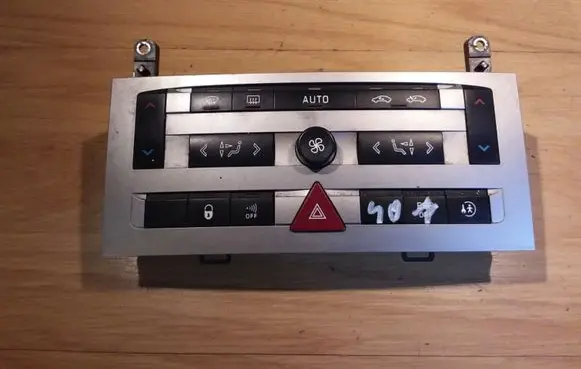 Peugeot 407 Climate control unit 96573322