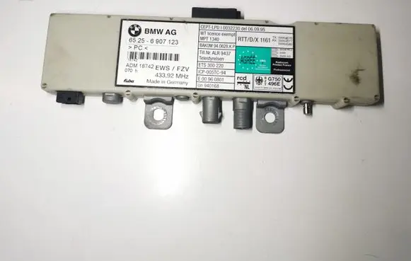 BMW 3 E46 Antenna control unit 6907123